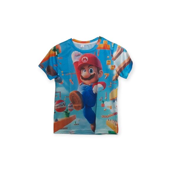 Super Mario Movie Full 3D Printed Shirt - Picture 1 of 5